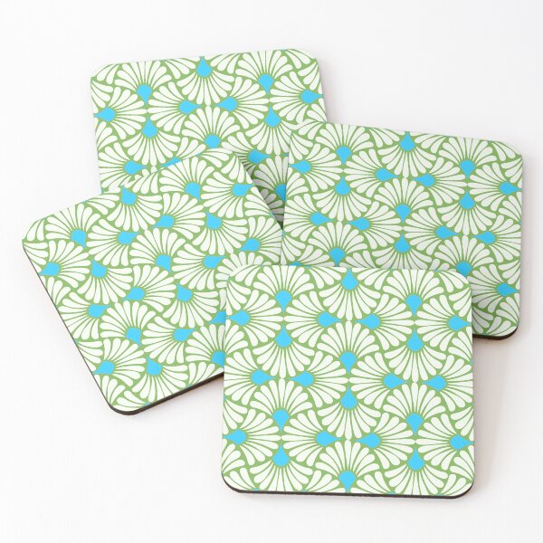 Item preview, Daphne - art deco - retro green designed and sold by FruiteggStudio.