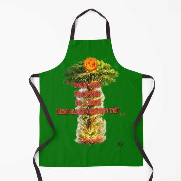 Item preview, "dont add branches to a tree that hasnt grown yet" quote vorticane merch designed and sold by vorticane.