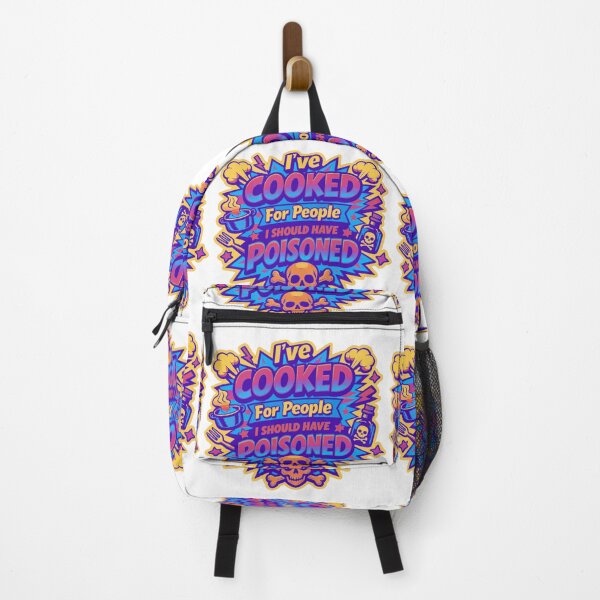 Item preview, I’ve Cooked For People I Should Have Poisoned – Sarcastic Chef Pop-Art  designed and sold by MerchlyMike.