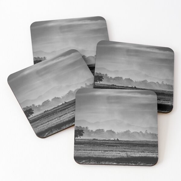 Item preview, Mist and horizon in the Asian countryside designed and sold by franck380.