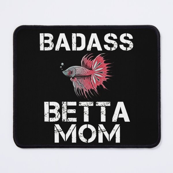 Item preview, Badass Betta Mom - Red Siamese Fighting Fish Enthusiast designed and sold by haitrieuic96.