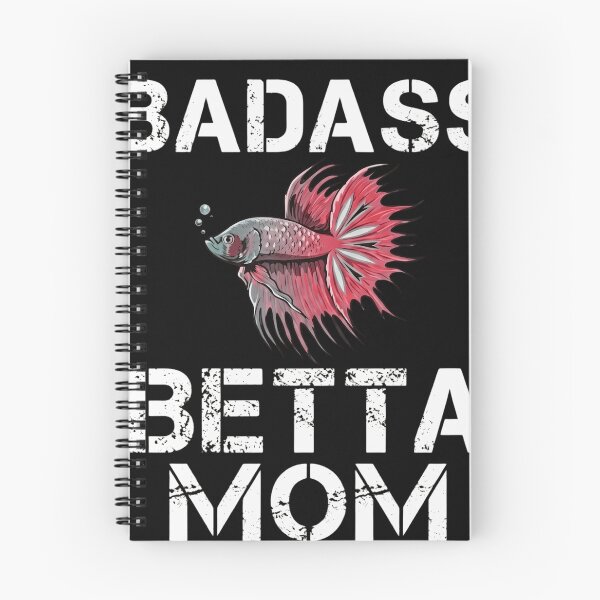 Item preview, Badass Betta Mom - Red Siamese Fighting Fish Enthusiast designed and sold by haitrieuic96.