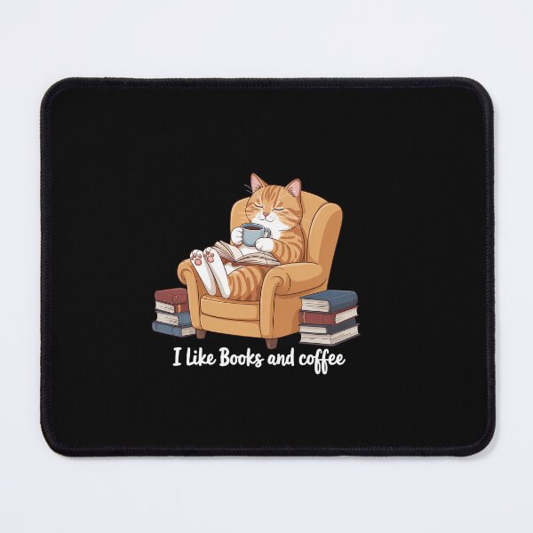 Item preview, Cats And Books Reader Cat Quote Bookworm Cat Owner designed and sold by SapfireStuArt.