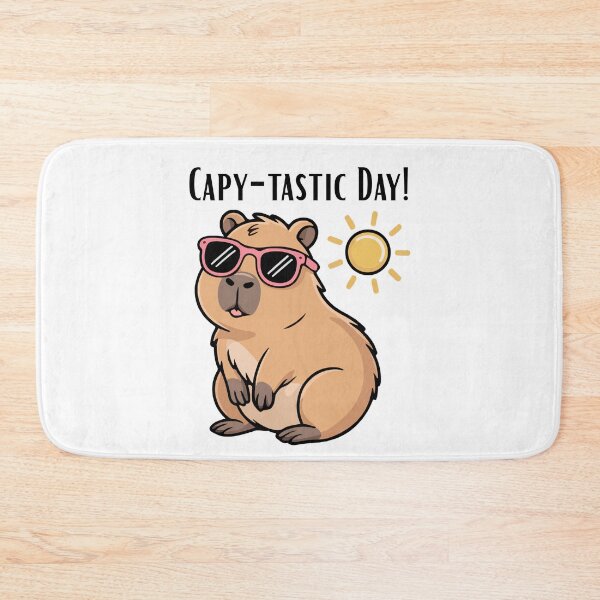 Item preview, Capy-Tastic Day Capybara Funny Logo designed and sold by logowannawear.