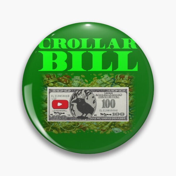 Item preview, crollar bill vorticane merch designed and sold by vorticane.