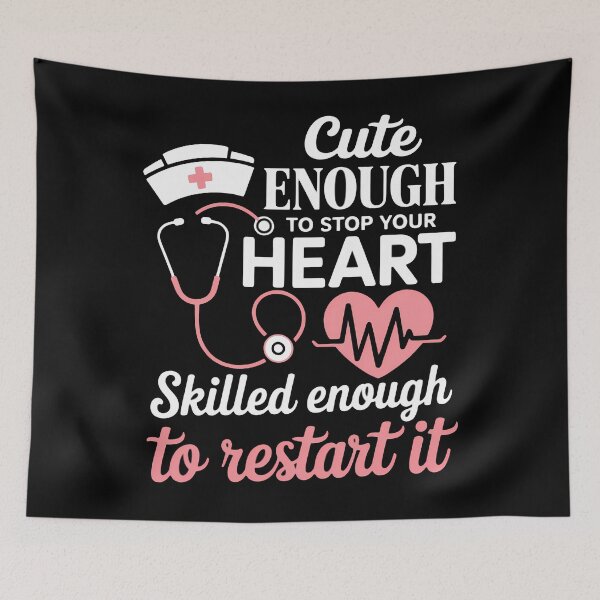 Item preview, Cute Valentine Day CNA CRNA LPN LVN LAD CPN Nurses Nursing designed and sold by SapfireStuArt.