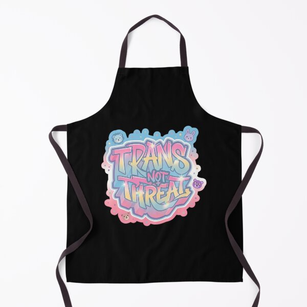 Item preview, Trans Not Threat designed and sold by junglegreenb.