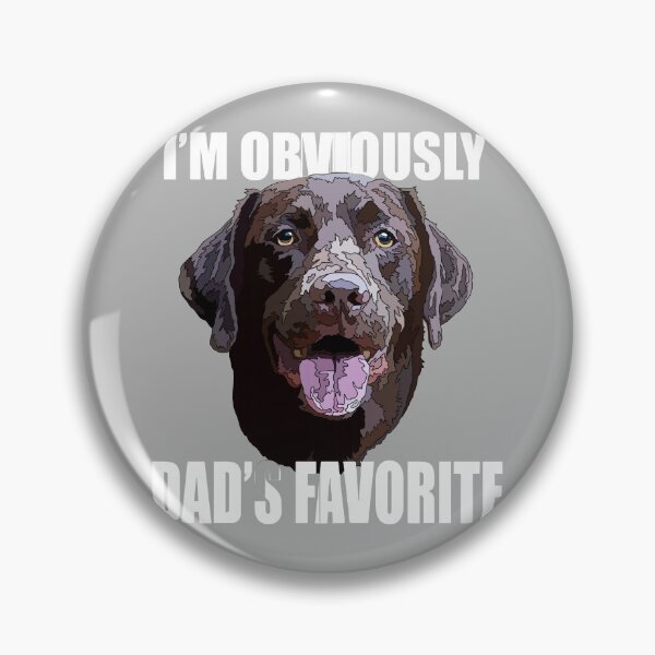 Item preview, Chocolate Lab Dad The Dog Father The Lab Father Labrador Dad designed and sold by GreggRoss.