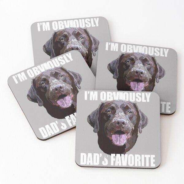 Item preview, Chocolate Lab Dad The Dog Father The Lab Father Labrador Dad designed and sold by GreggRoss.