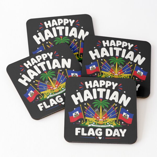 Item preview, happy haitian flag day proud haiti flag  designed and sold by CAnastazyshop.