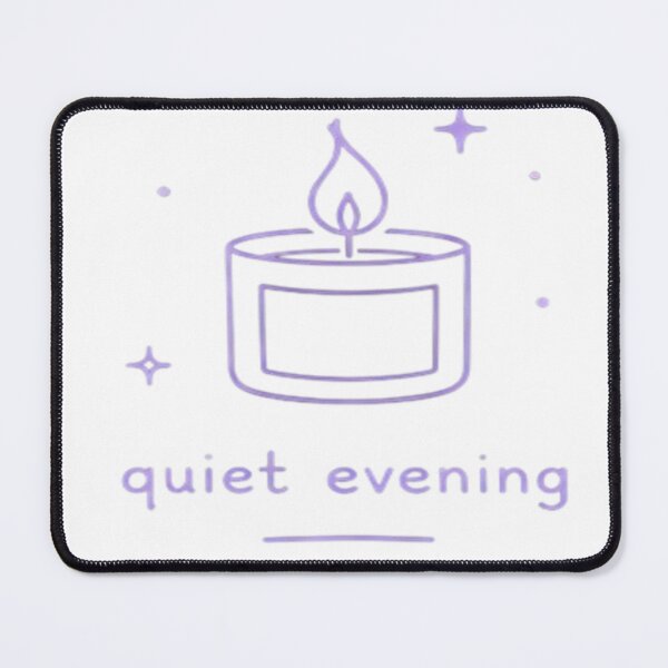 Item preview, Cozy Night Mood – Minimalist Purple Aesthetic Collection designed and sold by Velora Design .