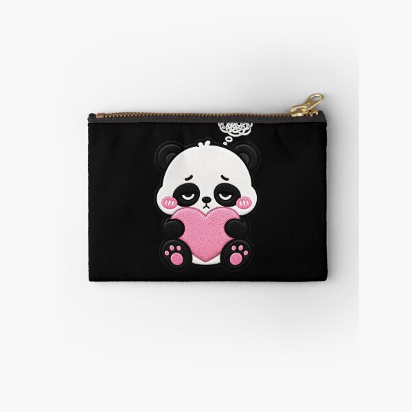 Item preview, Overthinking Panda Embroidery Patch Cute Kawaii designed and sold by ColorSplash123.