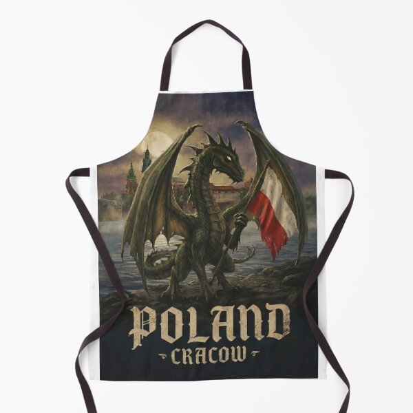 Item preview, Wawel Dragon Dark Fantasy Poster Cracow Poland Gothic Legend Art designed and sold by Ar0undTheW0rld.