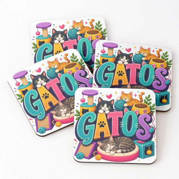 Item preview, Kawaii Kittens with Funny Letters designed and sold by Opps-diseño.