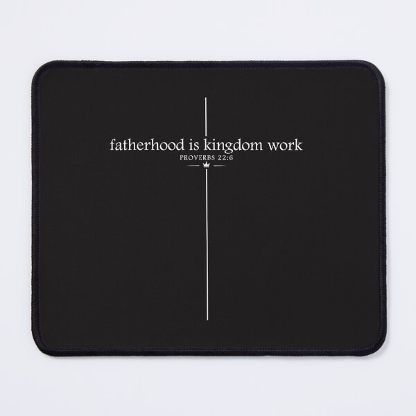 Item preview, Fatherhood Is Kingdom Work Christian Dad Faith Design designed and sold by kiralynstration.
