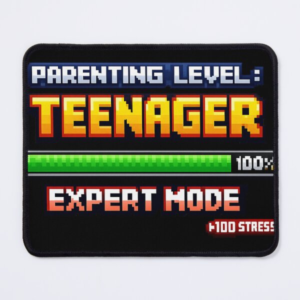 Item preview, Parenting Level Teenager Expert Mode Funny Gamer Mom Dad Humor designed and sold by Ladys-Gents.