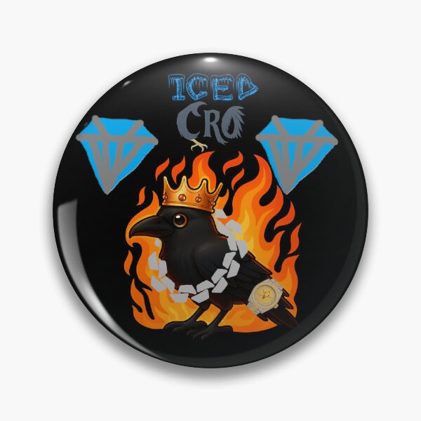 Item preview, silver iced cro vorticane merch designed and sold by vorticane.
