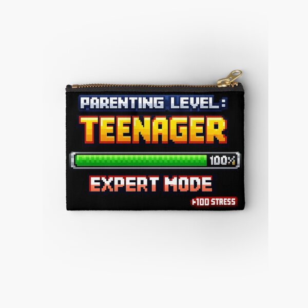 Item preview, Parenting Level Teenager Expert Mode Funny Gamer Mom Dad Humor designed and sold by Ladys-Gents.