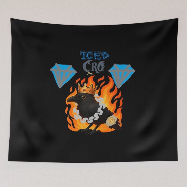 Item preview, silver iced cro vorticane merch designed and sold by vorticane.