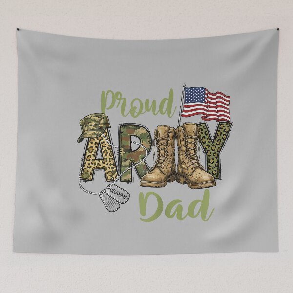 Item preview, Proud Army Dad Military Dad Veterans Day Father's Day designed and sold by mjohnson9.
