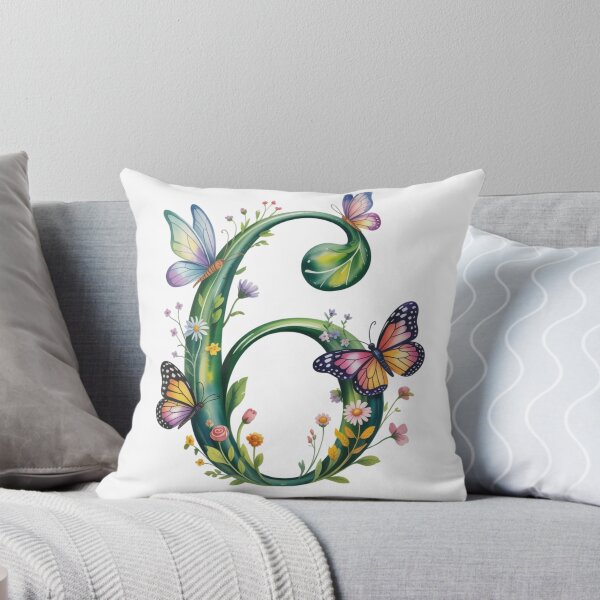 Item preview,  Magical Garden Number 6 - Butterflies and Flowers Watercolor Art designed and sold by HumanMess.