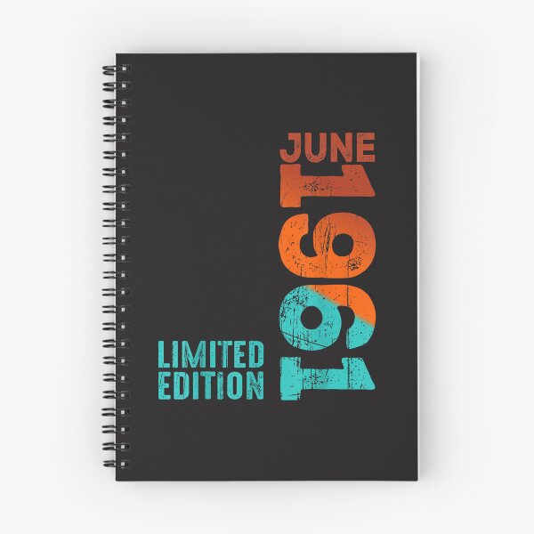Item preview, June 1961 Vintage Retro Birthday Limited Edition Design designed and sold by kiralynstration.