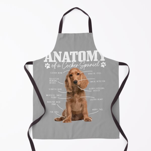 Item preview, Cocker Spaniel Anatomy Funny Cute Dog Cocker Spaniel Mom Dad designed and sold by GreggRoss.