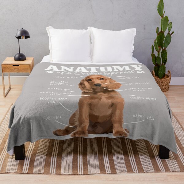 Item preview, Cocker Spaniel Anatomy Funny Cute Dog Cocker Spaniel Mom Dad designed and sold by GreggRoss.