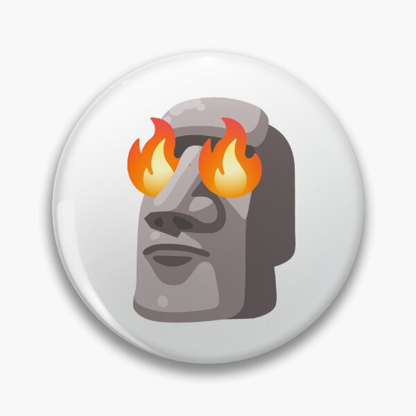 Item preview, FIRE MOAI designed and sold by Yeebus's Variety Store.