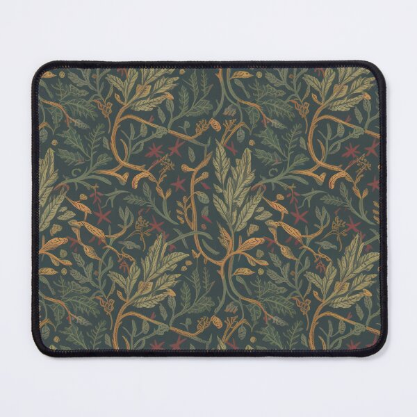 Item preview, Gothic Woodland William Morris Pattern - Dark Arts & Crafts Floral designed and sold by Tamas Das.