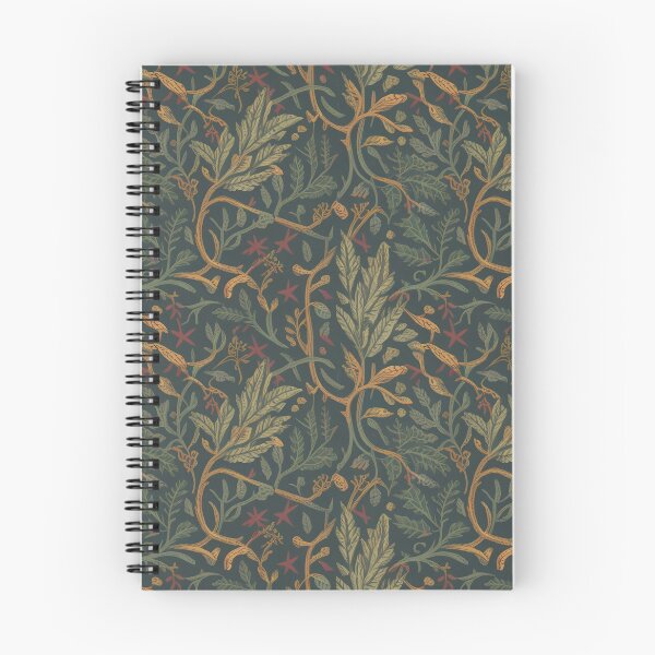 Item preview, Gothic Woodland William Morris Pattern - Dark Arts & Crafts Floral designed and sold by Tamas Das.