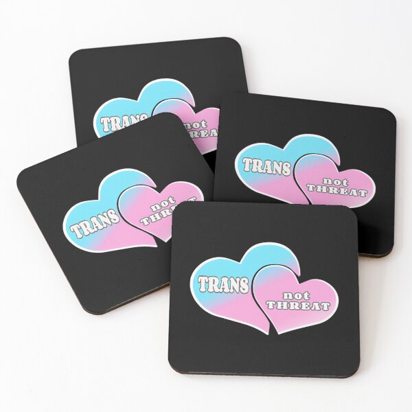 Item preview, Trans Not Threat designed and sold by junglegreenb.
