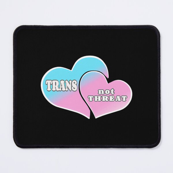 Item preview, Trans Not Threat designed and sold by junglegreenb.