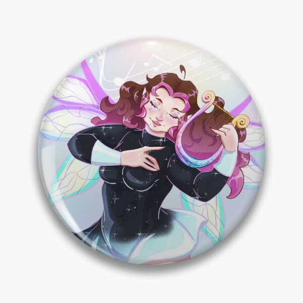 Item preview, Audrey, the Lyre Fairy designed and sold by Pale-Creart.