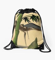 Bamboo with Mountains Drawstring Bag