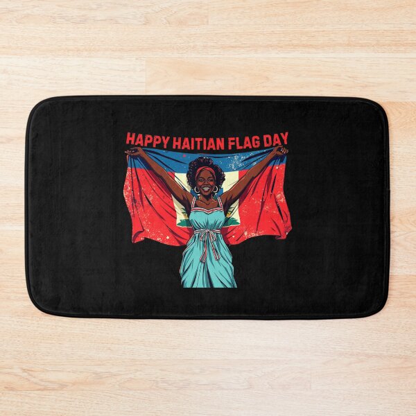 Item preview, Haitian Flag Day 18 May holiday Black Women Heritage designed and sold by MotivaChic.