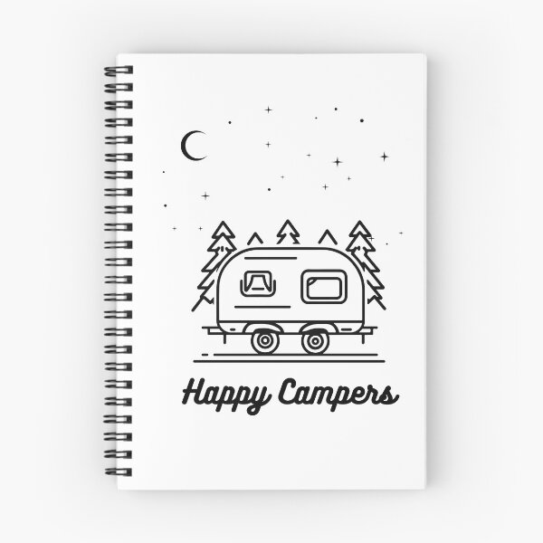 Item preview, Happy Campers Mugs, stickers and stuff  designed and sold by Smallfish1274.