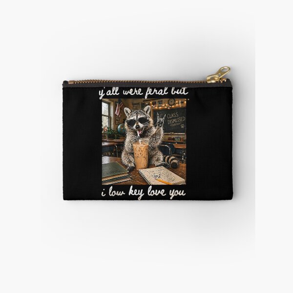 Item preview, Y'all were Feral But I Low Key Love You Funny Teacher Gift  designed and sold by Bralipse.