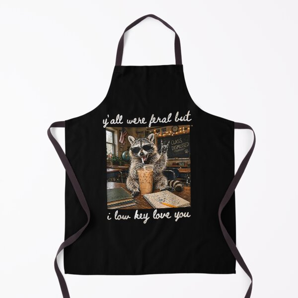 Item preview, Y'all were Feral But I Low Key Love You Funny Teacher Gift  designed and sold by Bralipse.