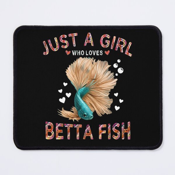 Item preview, Just a Girl Who Loves Betta Fish - Siamese Fighting Fish Illustration designed and sold by haitrieuic96.