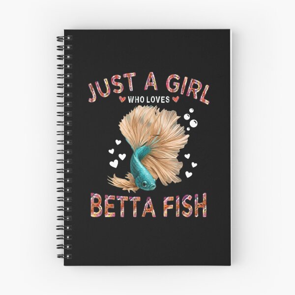 Item preview, Just a Girl Who Loves Betta Fish - Siamese Fighting Fish Illustration designed and sold by haitrieuic96.