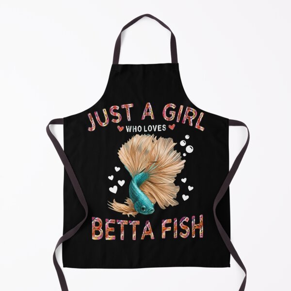 Item preview, Just a Girl Who Loves Betta Fish - Siamese Fighting Fish Illustration designed and sold by haitrieuic96.