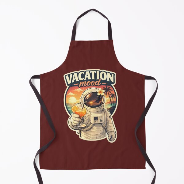 Item preview, Vacation Mood Astronaut Tropical Space Aesthetic Retro Summer Design designed and sold by FaliushART.