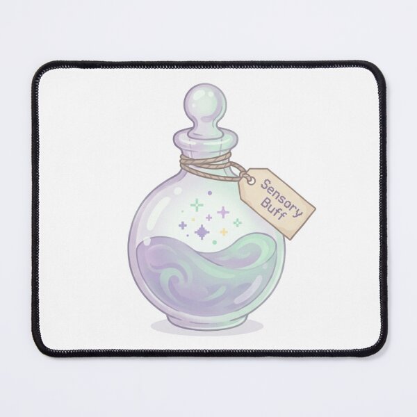Item preview, Sensory Buff Potion Cozy Gamer designed and sold by arkaicreative.
