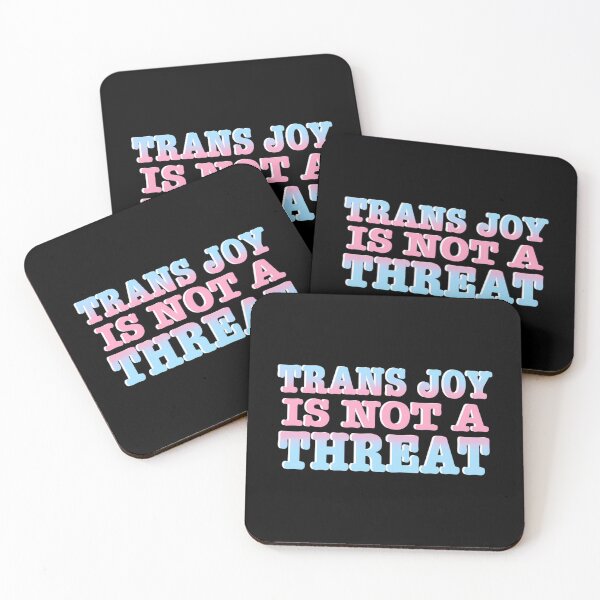 Item preview, Trans Joy Is Not A Threat designed and sold by junglegreenb.