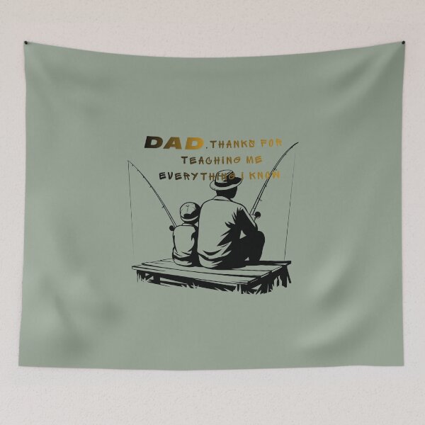 Item preview, Father and Son Fishing  designed and sold by unboxedbyJuls.