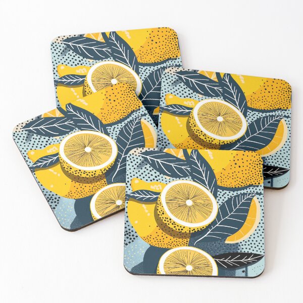 Item preview, Bold Pop Art Lemons and Oranges Modern Colorful Citrus  designed and sold by daila70.