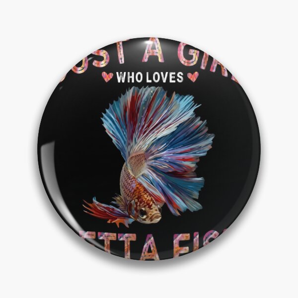 Item preview, Just A Girl Who Loves Betta Fish Colorful Siamese Fighting Fish designed and sold by haitrieuic96.