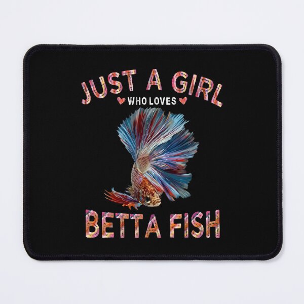 Item preview, Just A Girl Who Loves Betta Fish Colorful Siamese Fighting Fish designed and sold by haitrieuic96.