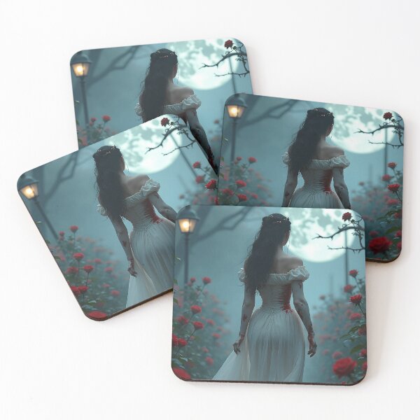 Item preview, Moonlit Gothic Rose Garden Maiden designed and sold by The Confluence.